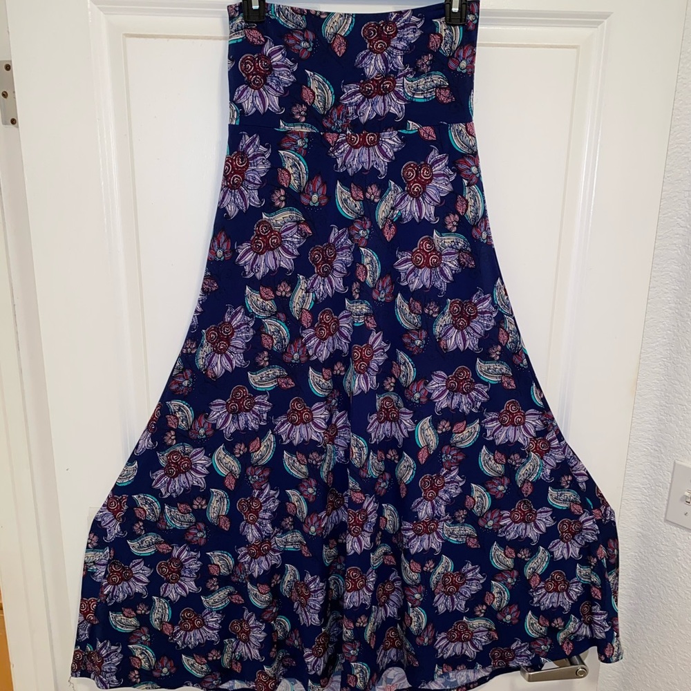 EUC🌀 LuLaRoe Floral Maxi Skirt / Dress